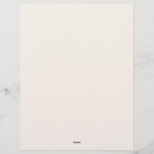 Lavender Sprig Briefhoofd (Achterkant)