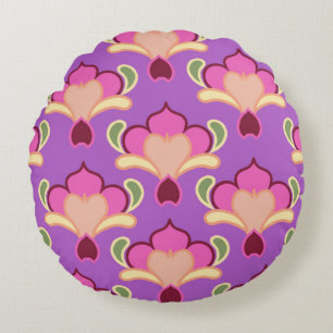 Lavender Sprig Rond Kussen