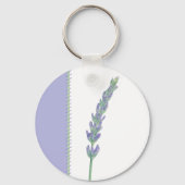 Lavender Sprig Sleutelhanger (Voorkant)