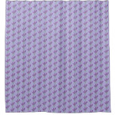 Lavender Sprigs Design Shower Curtain Douchegordijn (Voorkant)