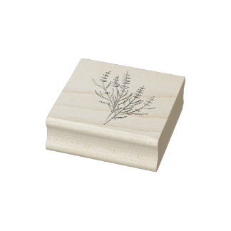 Lavender Sprigs Stamp Rubberstempel