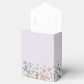 Lavender Spring Wildflower Meadow Garden Wedding  Bedankdoosjes (Geopend)