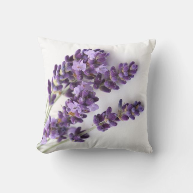 Lavender - Square Pillow - Provence Collectie Kussen (Voorkant)