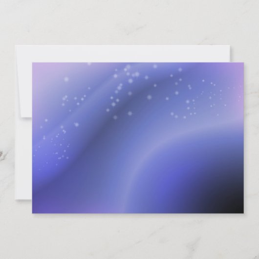 Lavender Stars Uitnodiging (Voorkant)