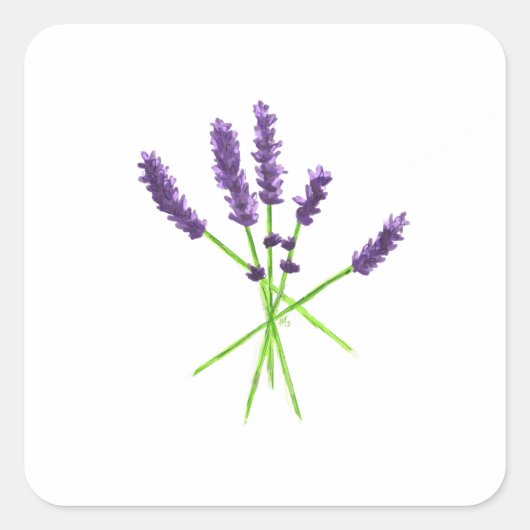 Lavender Sticker (Voorkant)