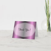 Lavender Stripe - Hartelijk dank - kaart (Voorkant)