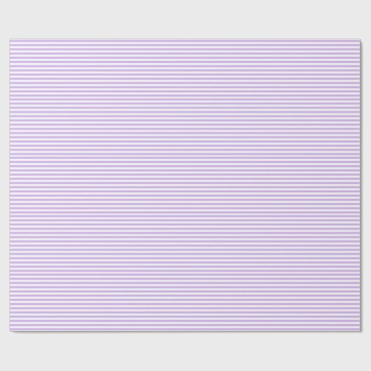 Lavender Striped Cadeaupapier (Vlak)