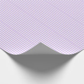 Lavender Striped Cadeaupapier (Hoek)