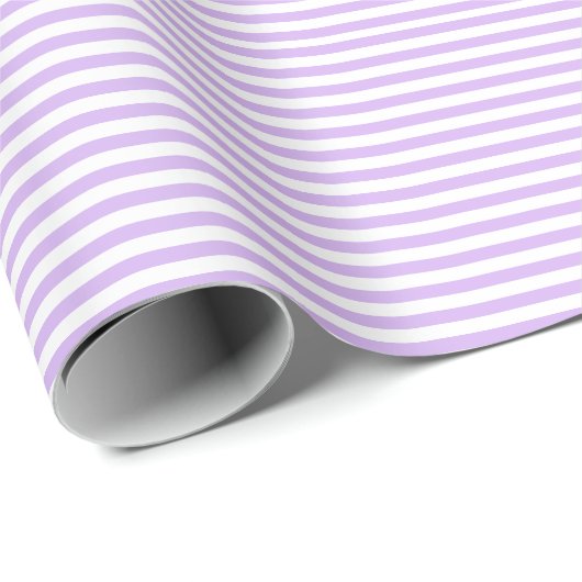 Lavender Striped Cadeaupapier (Rol Hoek)