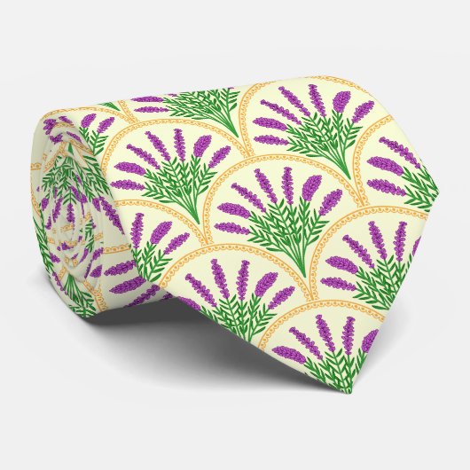 Lavender Stropdas (Opgerold)