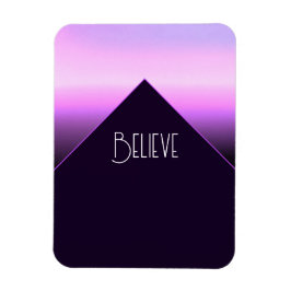 Lavender Sunset Flexible Photo Magnet Magneet