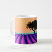 Lavender Sunset Serenity Koffiemok (Voorkant links)