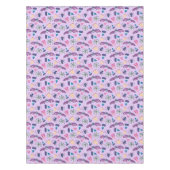 Lavender Sweet Halloween Bats & Spiders Tafelkleed (Voorkant)