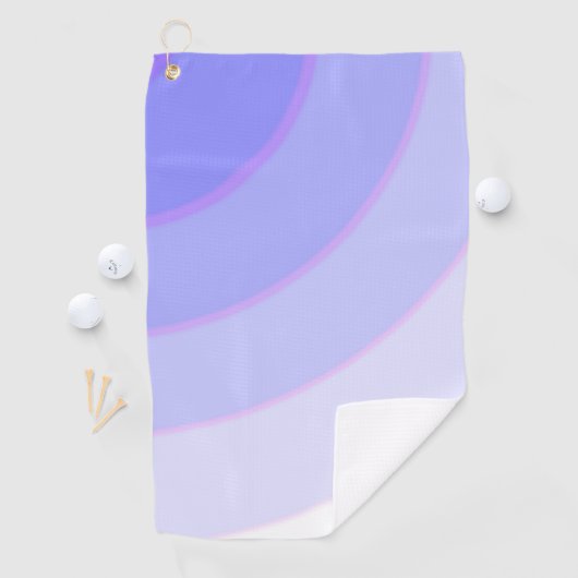 Lavender Swirls Golfhanddoek (Insitu)