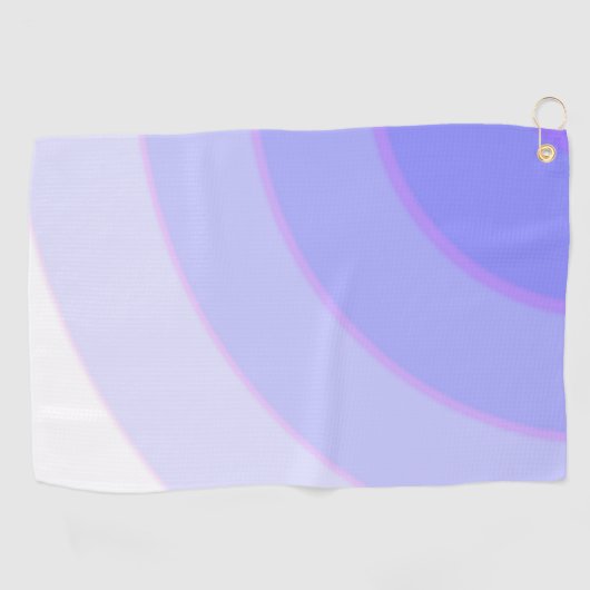 Lavender Swirls Golfhanddoek (Horizontaal)