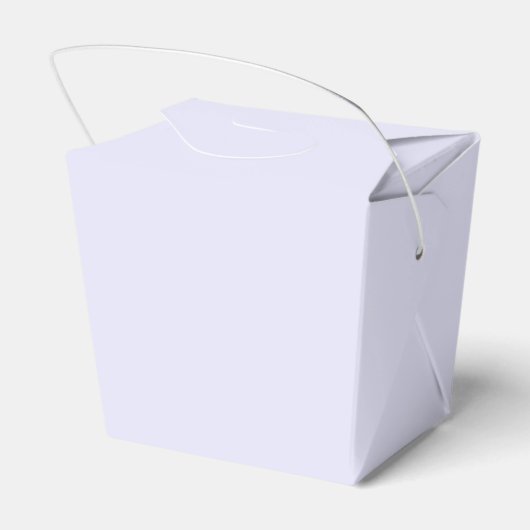 Lavender Takeout Favor Box Bedankdoosjes (Achterkant)