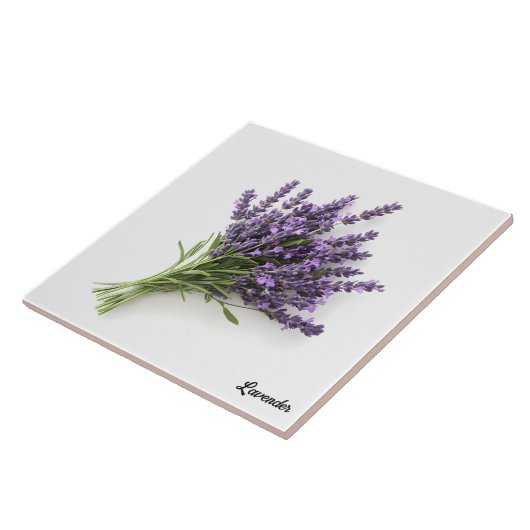 Lavender Tegeltje (Zijkant)