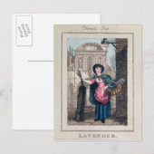 Lavender, Temple Bar, uit 'Cries of London' Briefkaart (Voorkant / Achterkant)