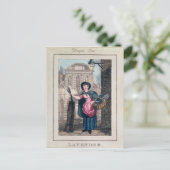 Lavender, Temple Bar, uit 'Cries of London' Briefkaart (Staand voorkant)