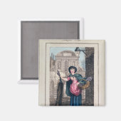 Lavender, Temple Bar, uit 'Cries of London' Magneet (Voorkant / Achterkant)