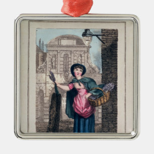 Lavender, Temple Bar, uit 'Cries of London' Metalen Ornament