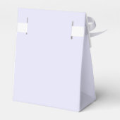 Lavender Tent Favor Box Bedankdoosjes (Achterkant)