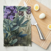  lavender theedoek (Quarter Fold)