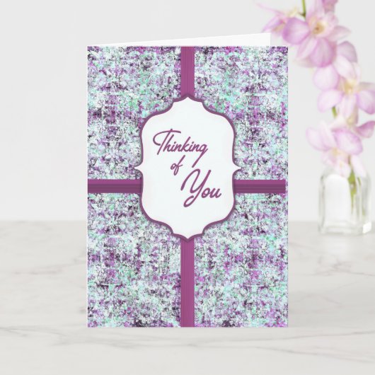 Lavender Thoughts – Denken aan Jou Kaart (Orchidee)