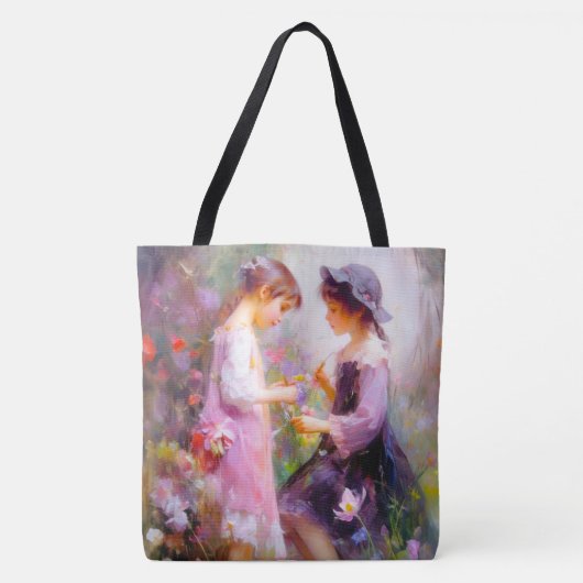 Lavender Tote Bag (Voorkant)