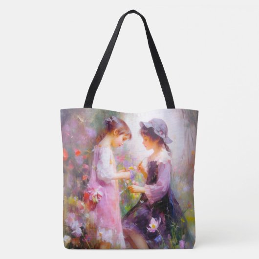 Lavender Tote Bag (Achterkant)