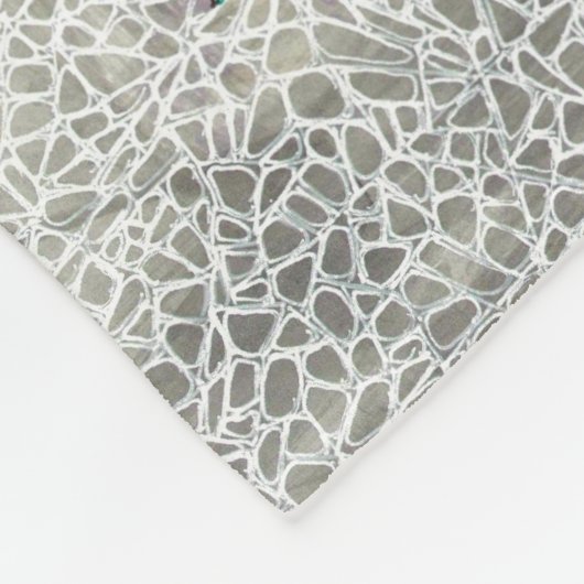 Lavender Tree Blanket Fleece Deken (Hoek)