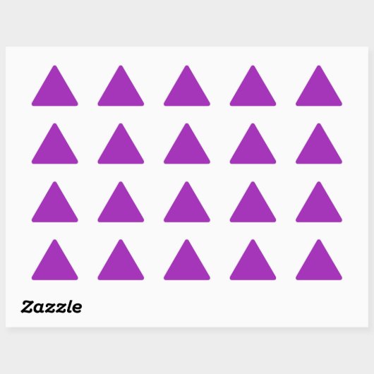 Lavender Triangle Sticker (Vel)