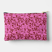 Lavender Tropical Floral on Burgundy Etui (Achterkant)