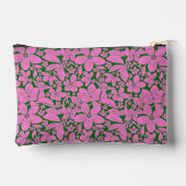 Lavender Tropical Floral on Green Etui (Achterkant)