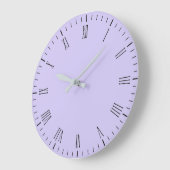 Lavender Twist, grote wandklok (Hoek)