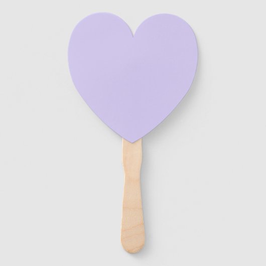 Lavender Twist, Wedding Hand Fans Handwaaier (Achterkant)