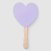 Lavender Twist, Wedding Hand Fans Handwaaier (Voorkant)