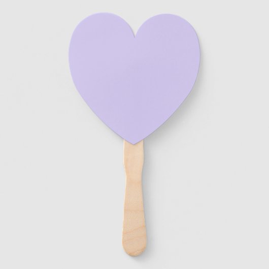 Lavender Twist, Wedding Hand Fans Handwaaier (Voorkant)