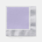 Lavender Twist, Wedding Napkins Servet (Voorkant)