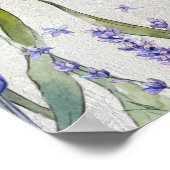 Lavender Uitvaart - Levensviering Welkomstbord Poster (Hoek)