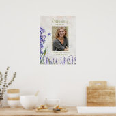 Lavender Uitvaart - Levensviering Welkomstbord Poster (Keuken)
