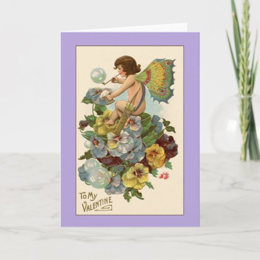 Lavender  Valentijn Card Feestdagen Kaart (Voorkant)