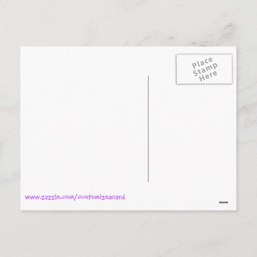 Lavender  Valentijn Card Feestdagenkaart (Achterkant)