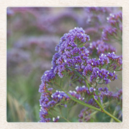Lavender van de oceaan glazen onderzetter