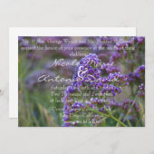 Lavender van de oceaan kaart (Voorkant / Achterkant)