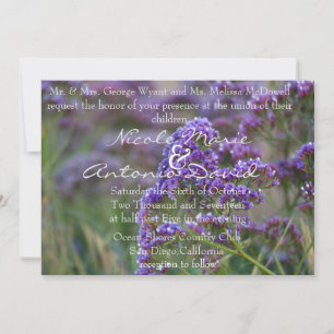 Lavender van de oceaan kaart
