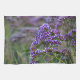 Lavender van de oceaan theedoek