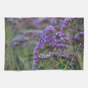 Lavender van de oceaan theedoek