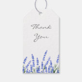 Lavender-veld Cadeaulabel (Voorkant)