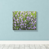 Lavender-veld Canvas Afdruk (Insitu (Houten vloer))